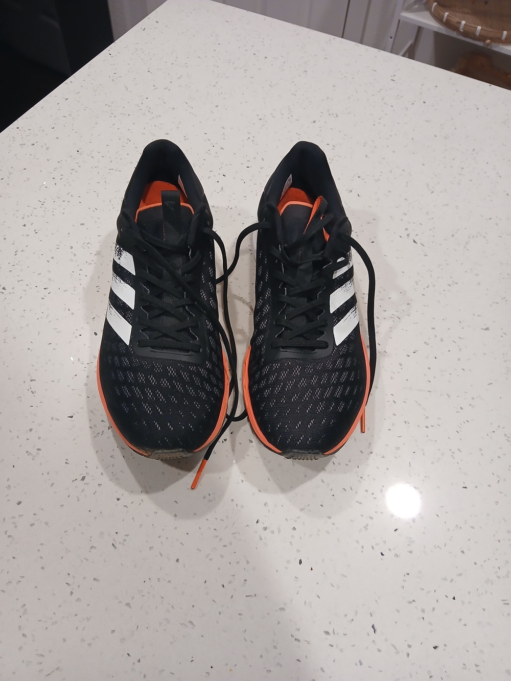 Size 12 - Adidas SL20 Black Signal Coral W